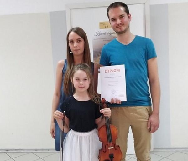 Mława doceniła Paulinę, uczennicę przasnyskiej Szkoły Muzycznej 