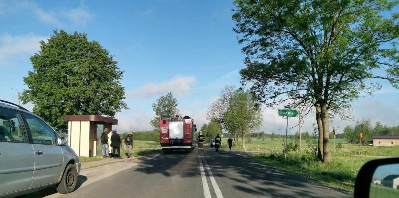 Chorzele: Toyota i Golf uszkodzone. Jedna osoba ranna