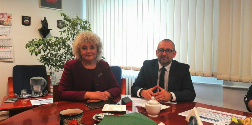 Wicemarszałek Senatu Maria Koc odwiedziła nasz powiat. Gdzie była?