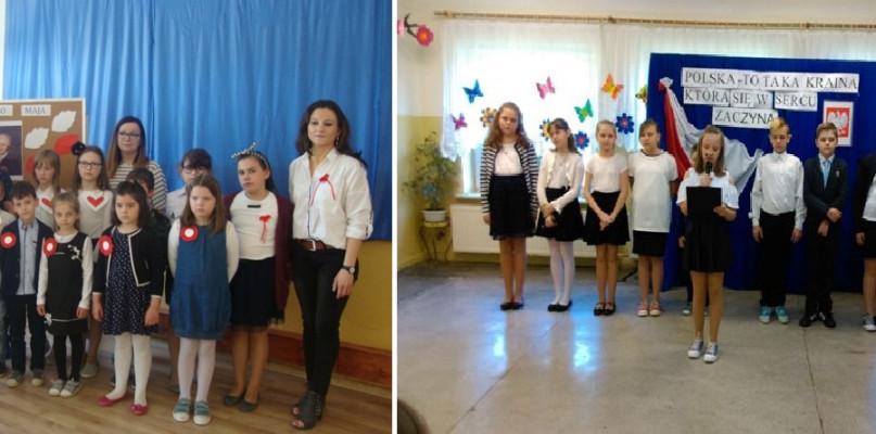 Zobacz jak obchodzono majowe święta w krzynowłoskich szkołach