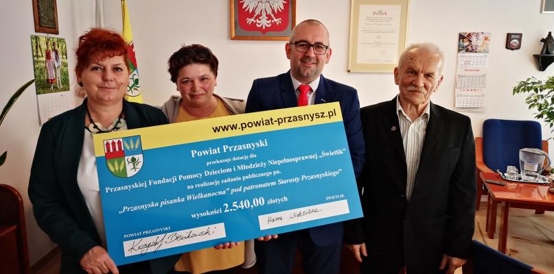 Kolejny udany projekt dofinansowany przez Starostwo