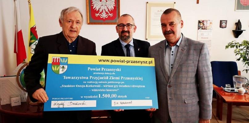 Przasnyskie starostwo wesprze organizację widowiska laserowego