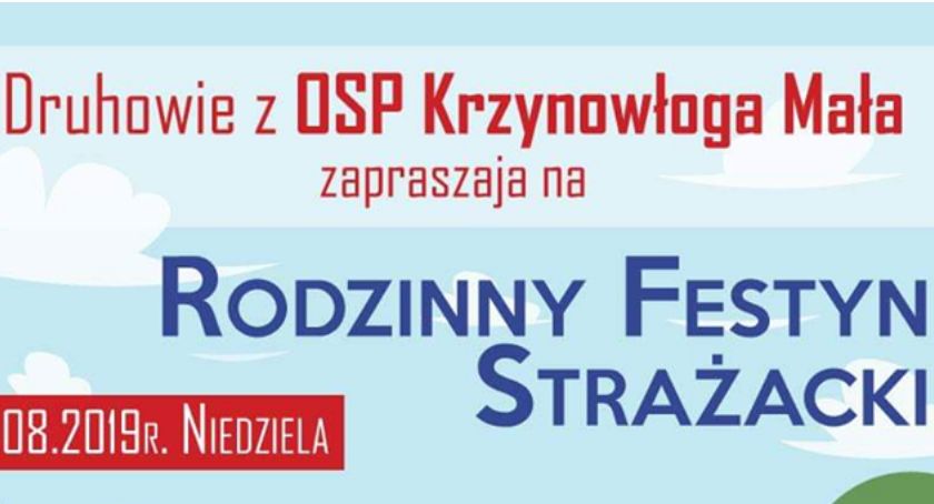Rodziny Festyn Strażacki w Krzynowłodze Małej