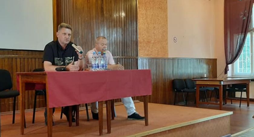Andrzej Rozenek spotkał się z mieszkańcami Przasnysza