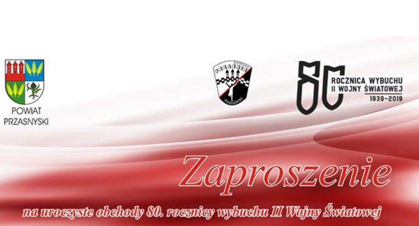 Uroczyste obchody 80. rocznicy wybuchu II Wojny Światowej [Program]