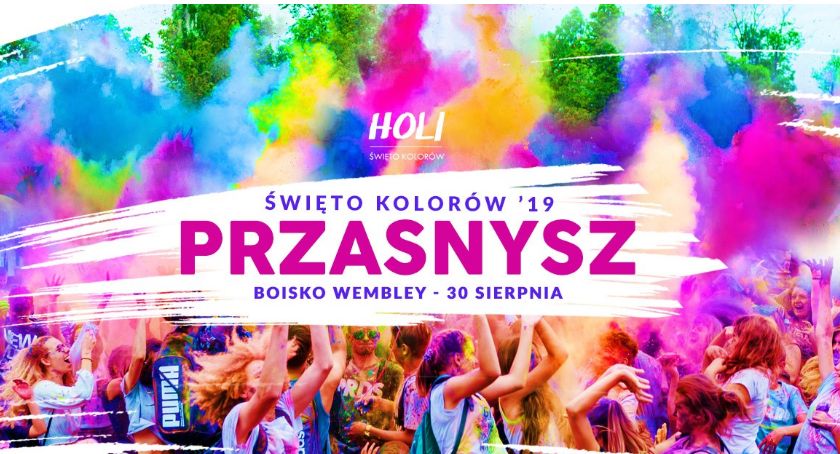 Holi Święto Kolorów powraca na zakończenie lata do Przasnysza