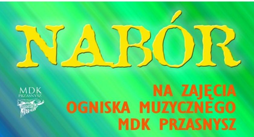Nabór na zajęcia w MDK Przasnysz
