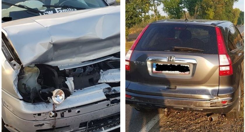Na trasie Sierakowo-Dobrzankowo doszło do zderzenia osobówek 