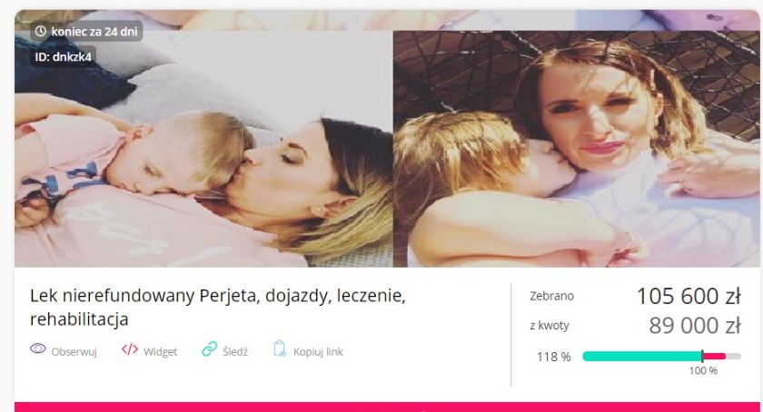 Wow! Wspólnie uzbierali ponad 100 tysięcy złotych dla Asi z Przasnysza