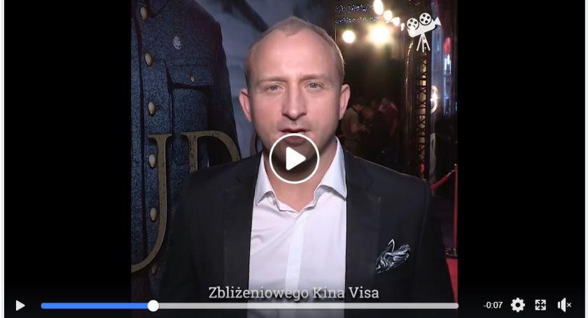 Borys Szyc zaprasza na film 