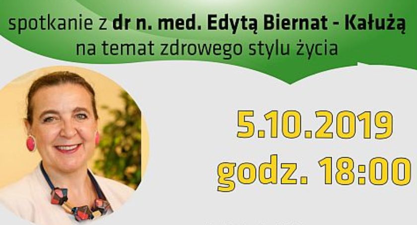 Zdrowy styl życia - spotkanie w Bibliotece