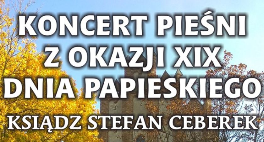 Koncert Pieśni z okazji Dnia Papieskiego w Czernicach Borowych