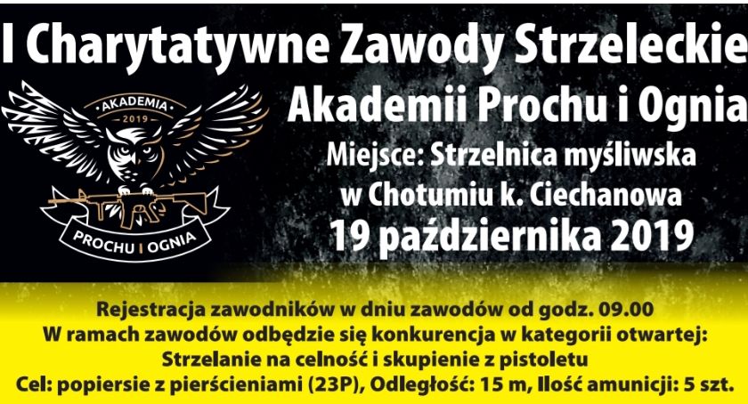 Charytatywne zawodach strzeleckie dla żołnierza z 2.ORel i jednostki wojskowej w Ciechanowie