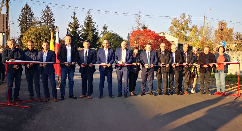 Uroczyste otwarcie drogi w Lipie