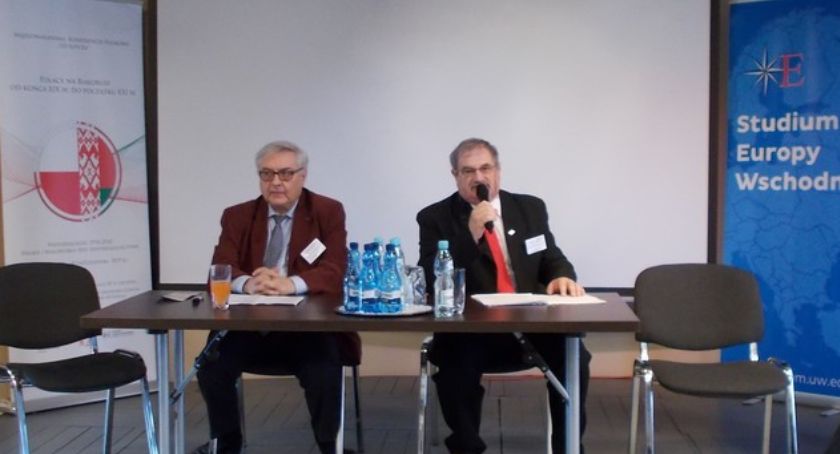 Dr Andrzej Biały na międzynarodowej konferencji naukowej w Grodnie