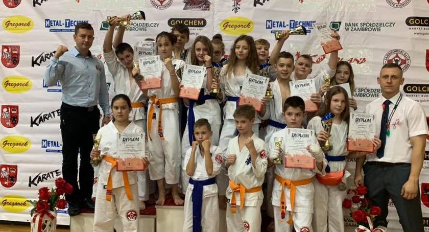 Reprezentanci powiatu na podium w Ogólnopolskim Turnieju Karate Kyokushin