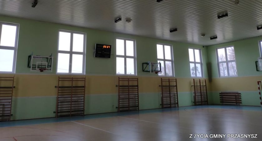 Hala sportowa w Bogatem zmodernizowana