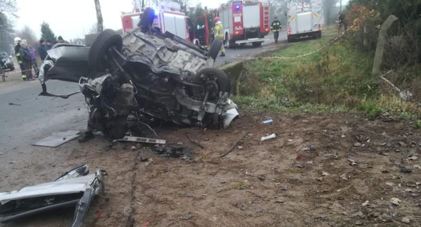 Z ostatniej chwili: Poważny wypadek w Ulatowo-Pogorzel. Wezwano śmigłowiec [Aktualizacja]