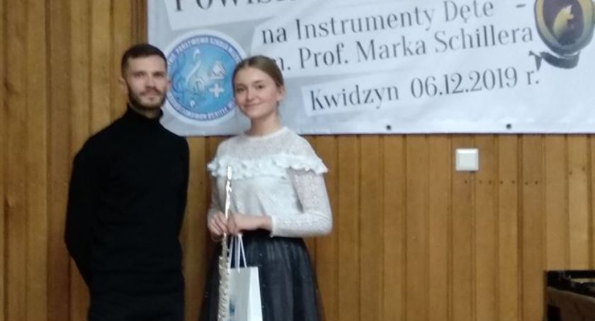 Sukces przasnyskiej flecistki na konkursie w Kwidzynie