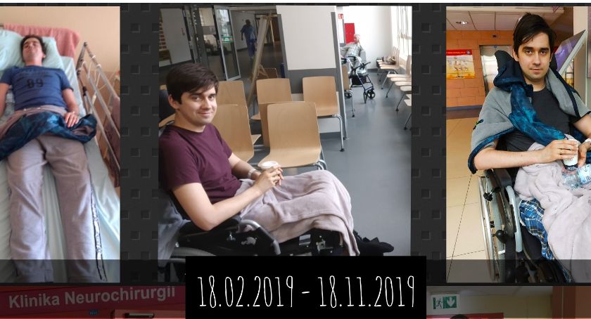 Pomóżmy zebrać mu na kontynuację rehabilitacji neurologicznej