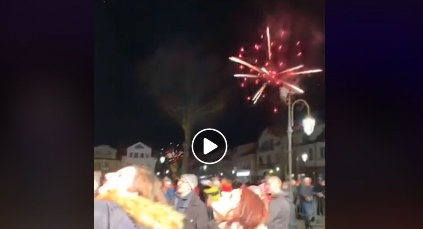 Miejski Sylwester przyciągnął tłumy [Wideo]