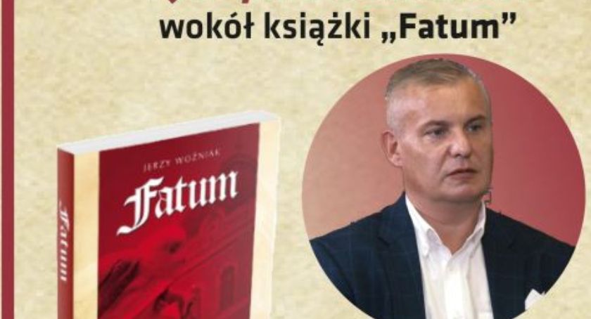Spotkanie autorskie z Jerzym Woźniakiem - zaproszenie