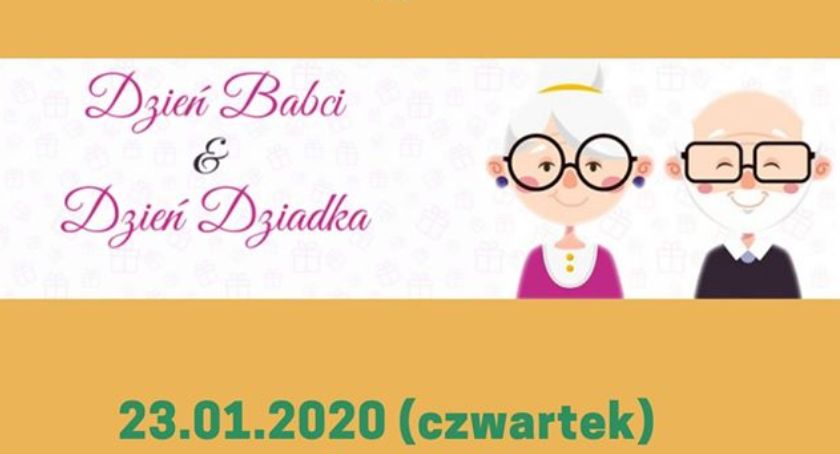 Dzień Babci i Dziadka w MDKu - zaproszenie