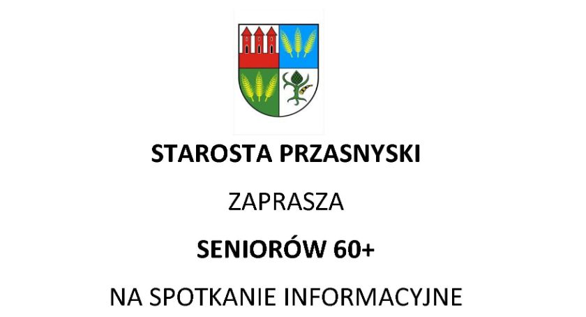 Spotkanie dla Seniorów 60+ ws. programu ogólnopolskiej Karty Seniora