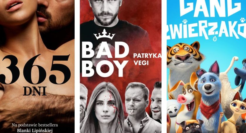 Gang zwierzaków, Zenek, Bad Boy i 365 dni w przasnyskim Kinie