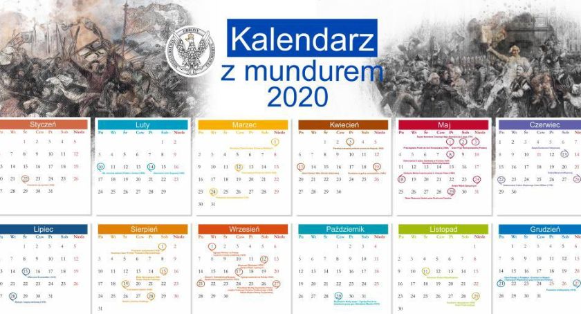 Kalendarz z Mundurem 2020