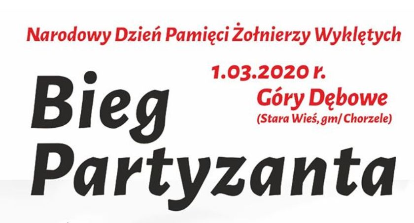 Bieg Partyzanta w Górach Dębowych -zaproszenie