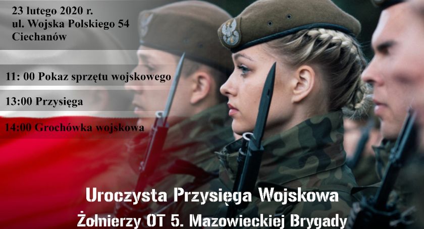 Promocja kadetów kursu SONDA i przysięga wojskowa w jednym