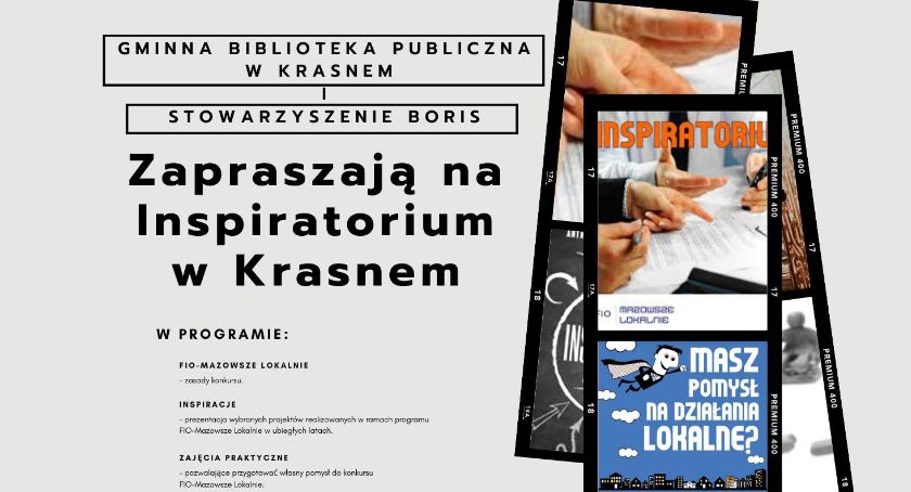 Inspiratorium w Krasnem - zaproszenie