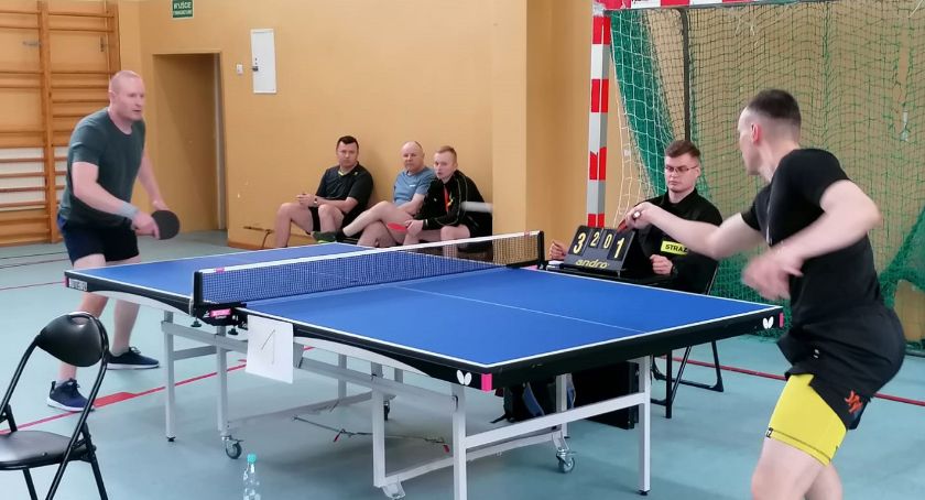 Mistrzostwa strażaków w tenisie stołowym rozstrzygnięte