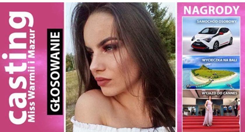 Gabriela Mydło z Jednorożca w konkursie Miss Warmii i Mazur. Walczy o półfinał