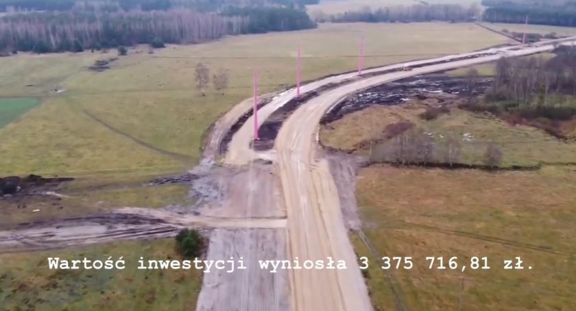 Budowa bocznicy kolejowej i obwodnicy miasta Chorzele [Wideo]