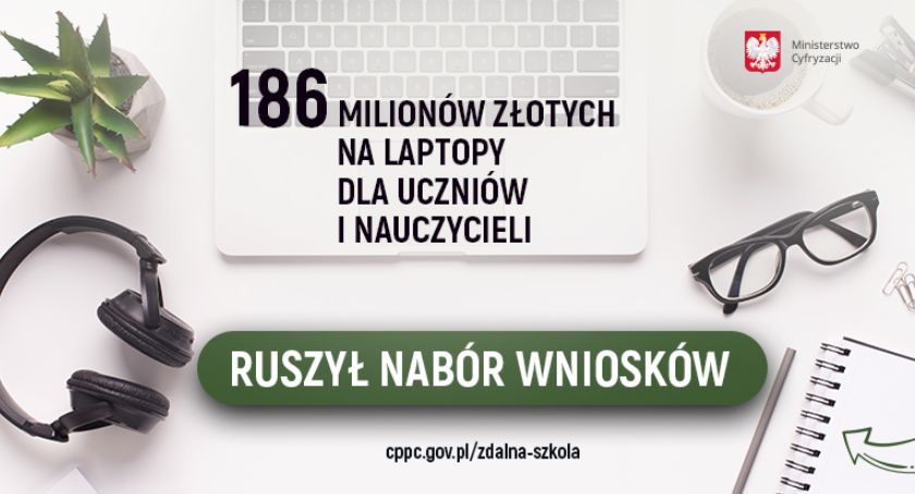 Ruszył nabór wniosków Zdalna Szkoła
