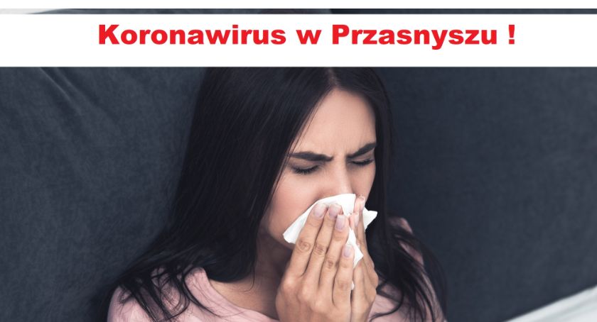 [Aktualizacja] Jest pierwszy przypadek zachorowania na COVID-19! Koronawirus jest już w Przasnyszu!