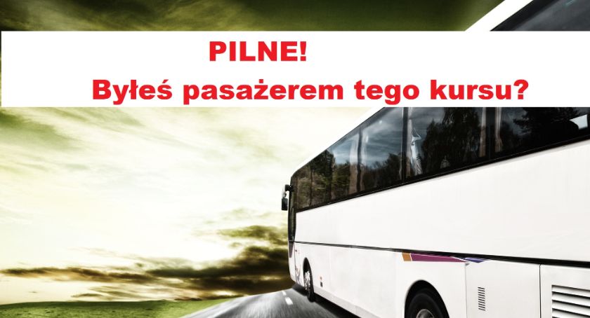 Z ostatniej chwili: Byłeś pasażerem tego kursu? Zgłoś się szybko!