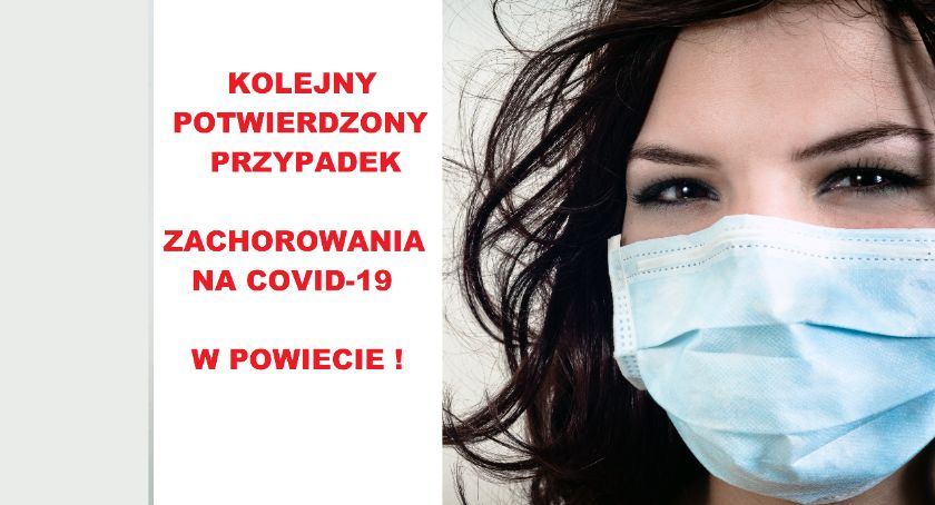 Kolejne potwierdzone zakażenie Covid-19 w naszym powiecie