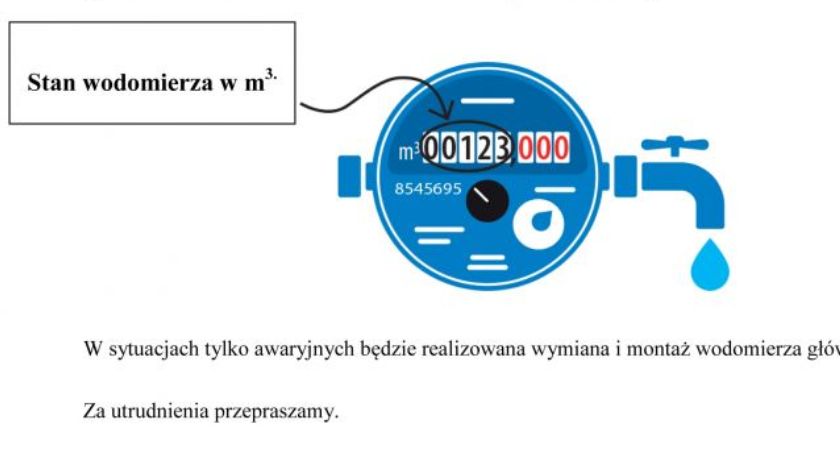 Komunikat ws. odczytu wodomierzy przez konserwatorów