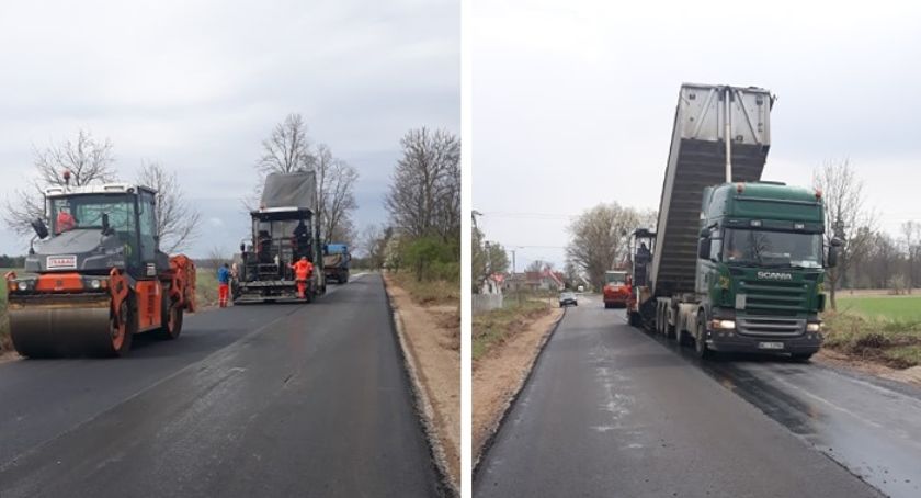 Remont drogi powiatowej na odcinku Zaręby – Wielbark