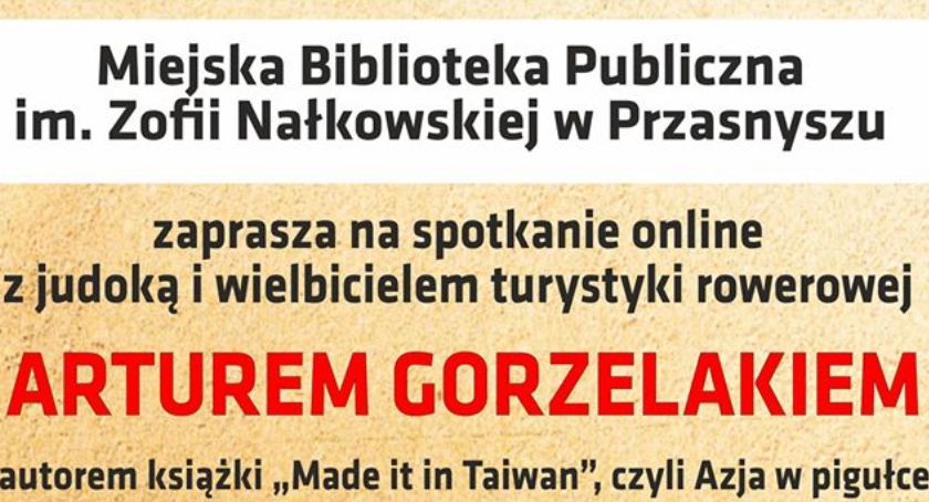Spotkanie online z podróżnikiem Arturem Gorzelakiem