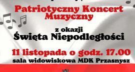 Patriotyczny Koncert z okazji Święta Niepodległości - zaproszenie