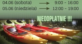 Weekend z kajakami w Parku Miejskim