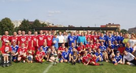 Dla Szymka charytatywnie pokopali w nogę