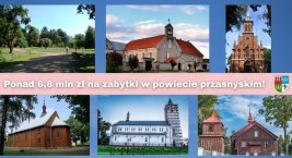 Rządowy Program Odbudowy Zabytków. Ponad 6,8 mln zł na renowację historycznych obiektów w powiecie przasnyskim!