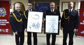Uroczyste pożegnanie ze służbą dwóch funkcjonariuszy&hellip;