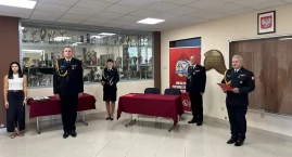 Uroczysta zbiórka w KP PSP w Przasnyszu - ślubowanie…
