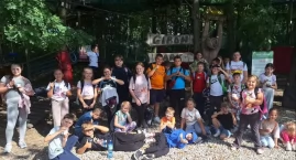 Aktywny piątek w parku linowym Gibon – uczniowie z L…